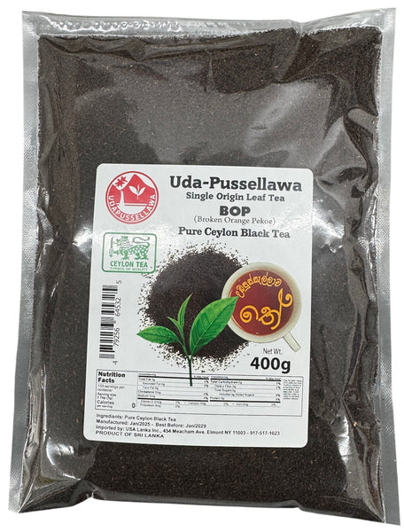 Uda-Pussellawa BOP Loose Black Tea 400g