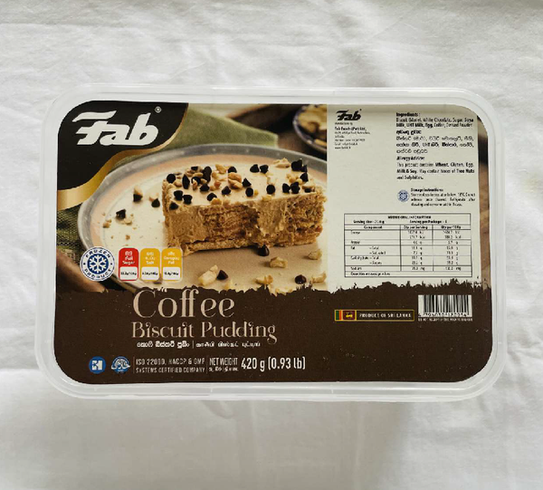 Fab Coffee Biscuit Pudding 420g (0.93lb)