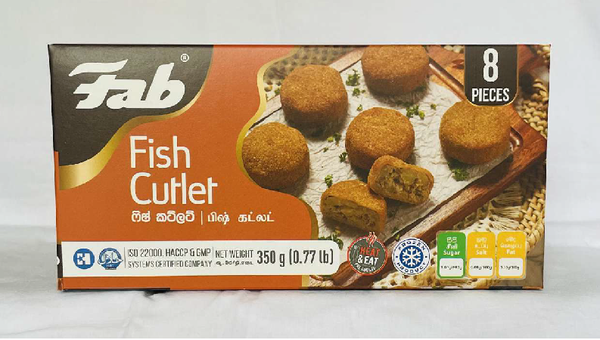 Fab Fish Cutlet 8-Pcs