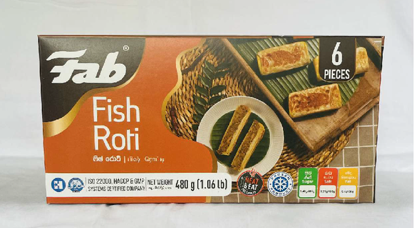 Fab Fish Roti 6-Pcs