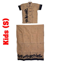 Kids - Batik Sarong & Shirt Kit (Size S)