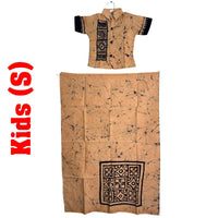 Kids - Batik Sarong & Shirt Kit (Size S)