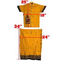 Kids - Batik Sarong & Shirt Kit (Size M)