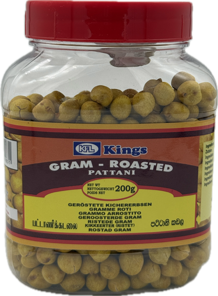 Kings Roasted Gram 200g - வறுத்த மஞ்சள் கடலை