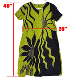 Ladies - Batik Frock With a Side Pocket (Size - L)