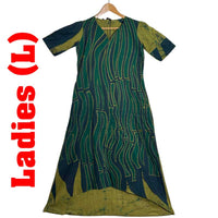 Ladies - Batik Frock With a Side Pocket (Size - L)