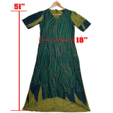 Ladies - Batik Frock With a Side Pocket (Size - L)