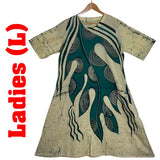 Ladies - Batik Frock With a Side Pocket (Size - L)