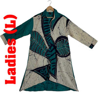 Ladies - Batik Frock With a Side Pocket (Size - L)