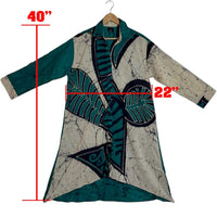 Ladies - Batik Frock With a Side Pocket (Size - L)