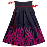 Ladies - Batik Skirt & Blouse (Size - XL)