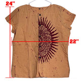 Ladies - Batik Skirt & Blouse (Size - XL)