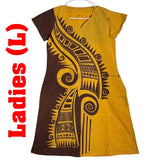 Ladies - Batik Frock With a Side Pocket (Size - L)