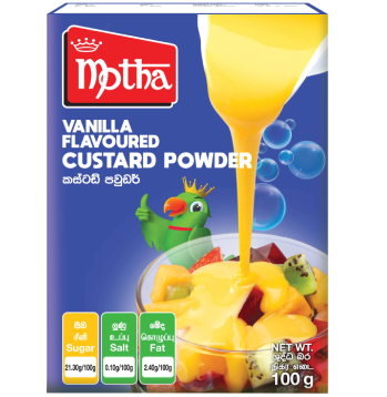 Motha Vanilla Flavored Custard Powder 100g