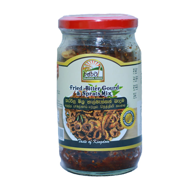 Rajarata Food - Fried Bitter Gourd & Sprats Mix 200g