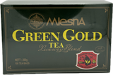 Mlesna Ceylon Green Gold Tea Luxury Blend 100 Tea Bags