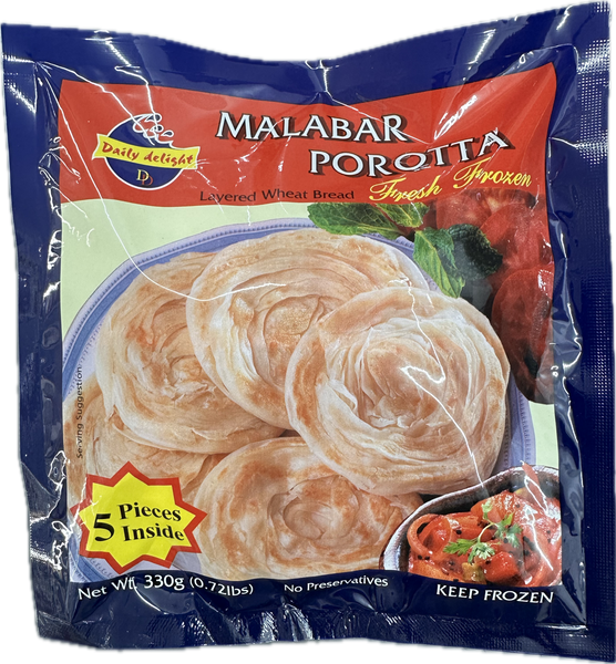 Daily Delight Malabar Porotta 330g