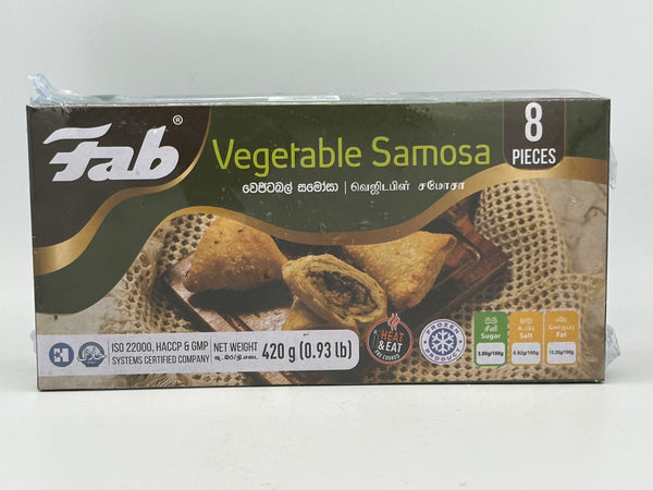 Fab Vegetable Samosa 8-Pcs **