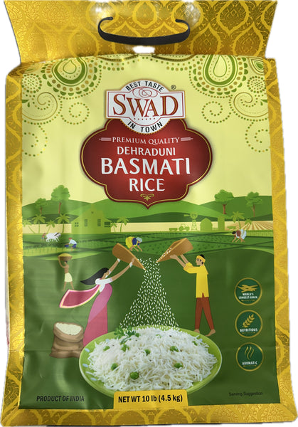 Swad Basmathi Rice 10LB