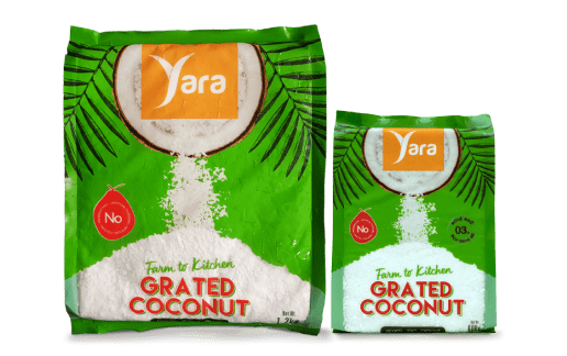 Yara Frozen Grated Coconut 600g