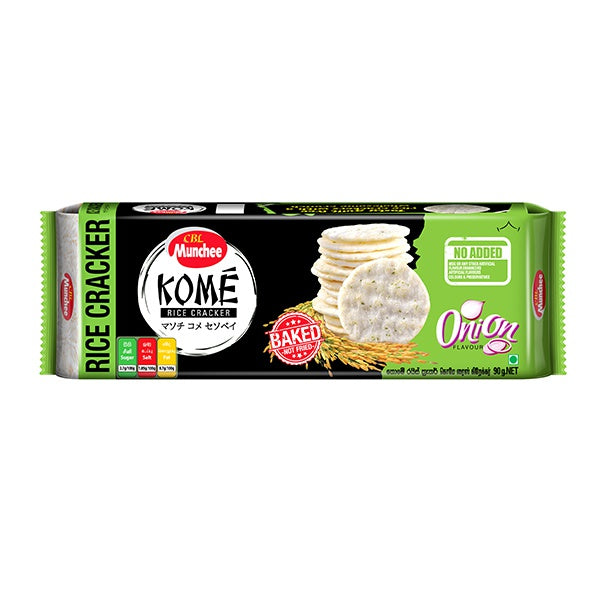 Munchee Kome Rice Cracker - Onion 90g