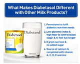 DIABETASOL 360g Vanilla Flavor Diabetic Milk Powder High Calcium Nutrition