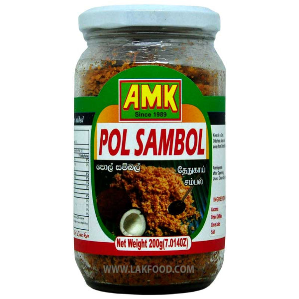 AMK Coconut Sambal 200g ( Pol Sambol )
