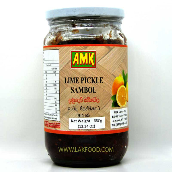 AMK Lime Pickle Sambal 350g** BUY ONE GET ONE FREE **