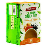Maliban Green Tea - Turmeric & Pepper - 20 Tea Bags (කහ සහ ගම්මිරිස් තේ) ** BUY ONE GET ONE FREE **