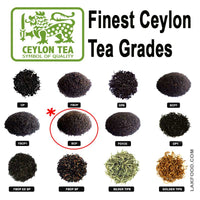 Uda Pussellawa BOP (Broken Orange Pekoe) Pure Ceylon Black Tea 400g