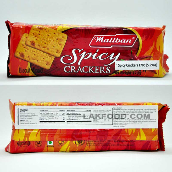 Maliban Spicy Cracker 170g