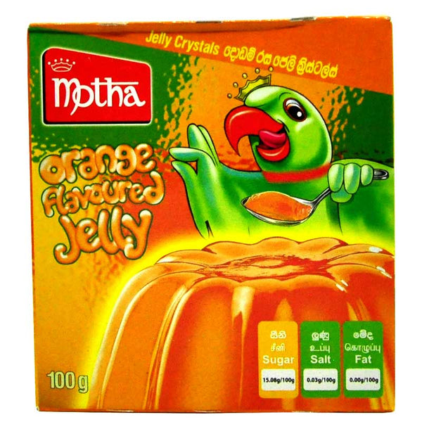 Motha Orange Flavored Jelly 100g