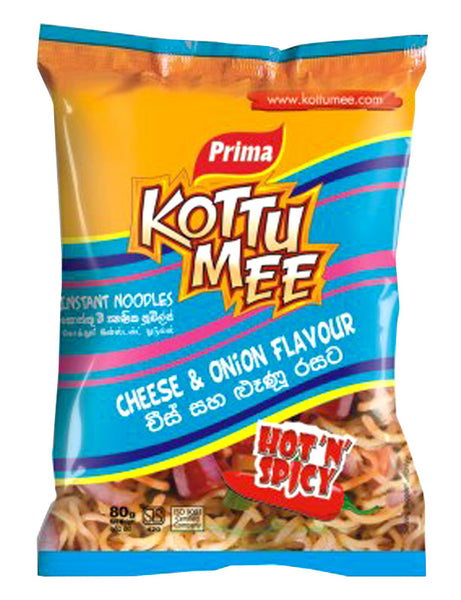 Prima Kottu Mee Cheese & Onion Flavor Noodles 80g