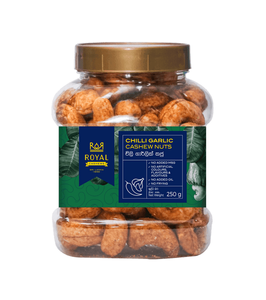 Royal Chilli Garlic Cashew Nuts 250g