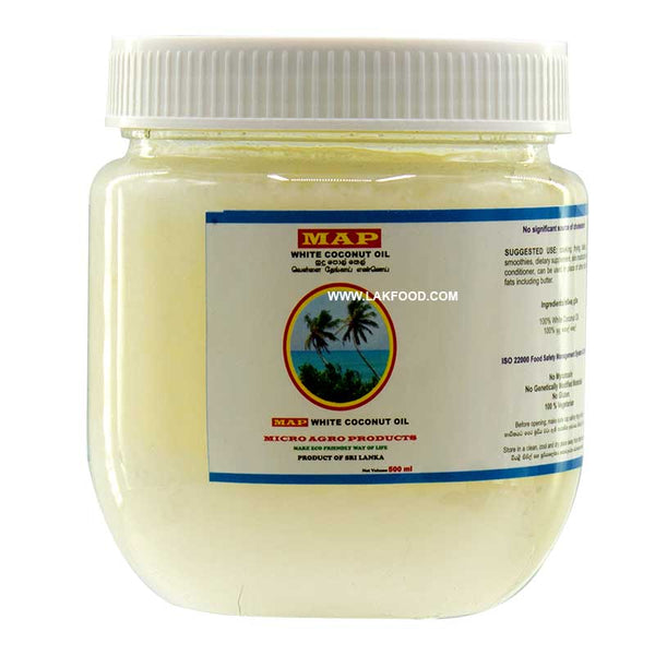 Sri Lankan Pure White Coconut Oil 1-Litter